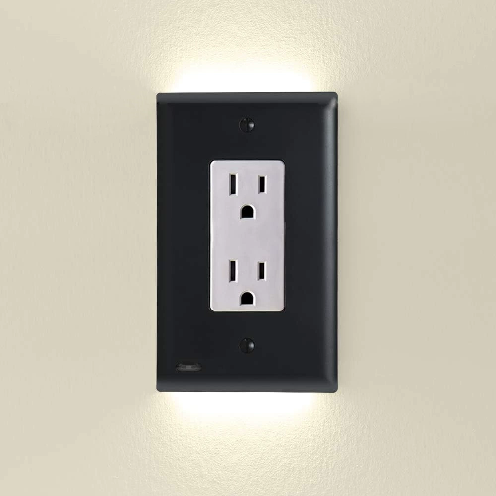 LED Outlet Cover | Creates an Outlet with a Built-in Night Light
