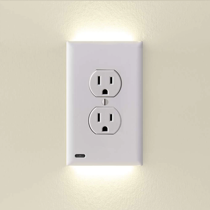 LED Outlet Cover | Creates an Outlet with a Built-in Night Light